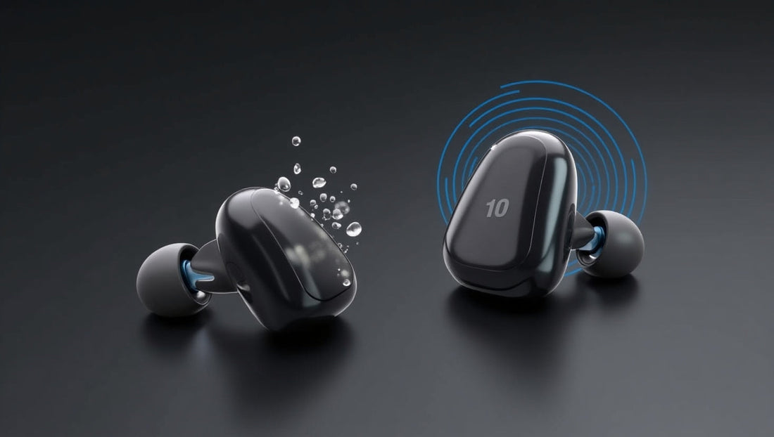waterproof earbuds, m10 earbuds